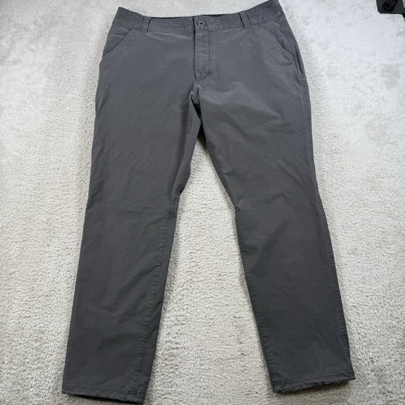 Kuhl Pants Mens 36x30 Grey Resistor Chino Stretch Outdoor Hiking Performance - Picture 1 of 9